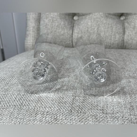 Tiffin-Franciscan Eternity Iced Tea Glass 6 1/2in Crystal Set Of 2 - Picture 3 of 5